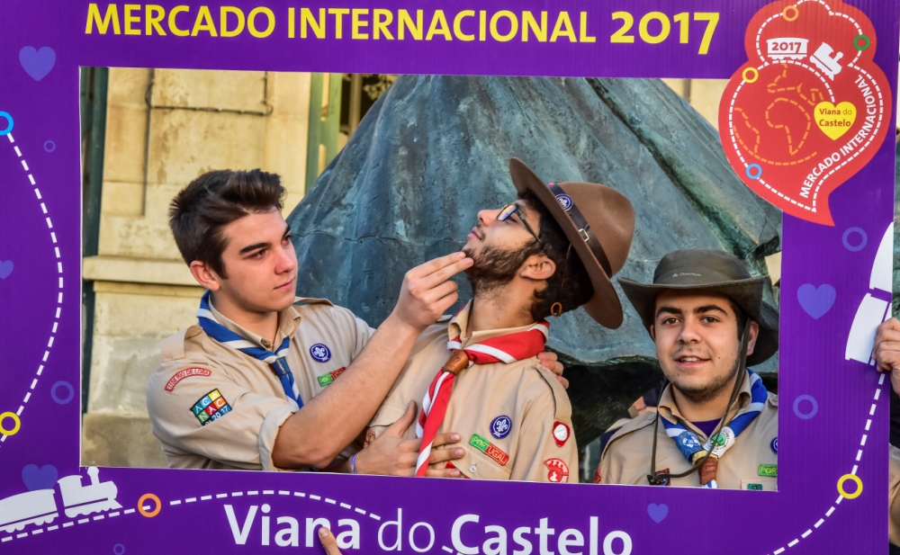 400 participantes Viajaram pelo mundo este fim de semana.