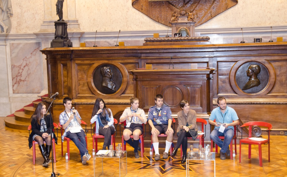 Representantes das várias associações presentes.