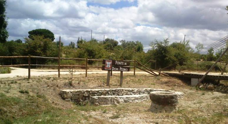 Fonte que dá nome ao Campo Escola.