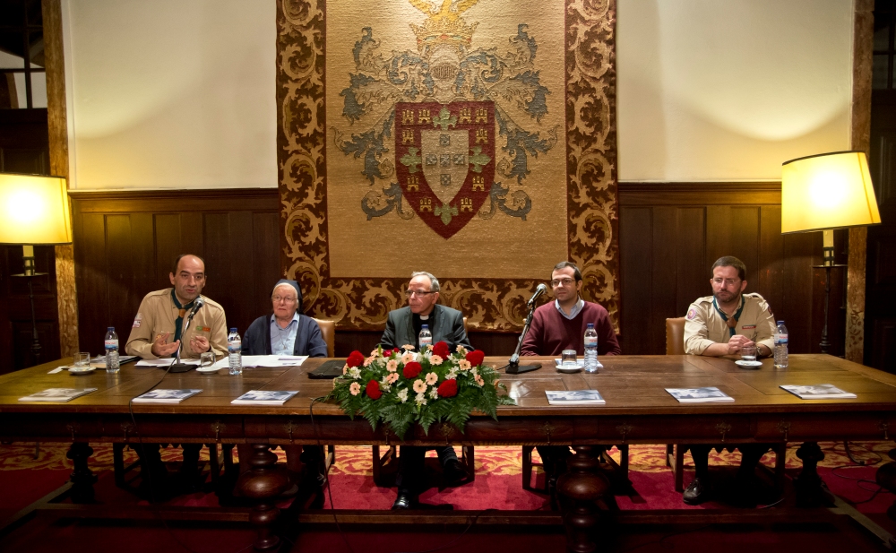 Apresentação do livro, no Palácio da Independência.