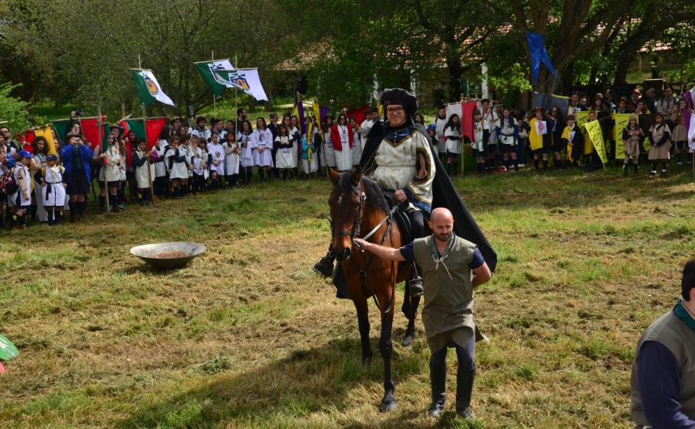 Guias reunidos em encontro nacional.