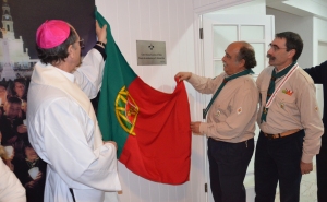 A inauguração do Centro Nacional Escutista de Fátima.