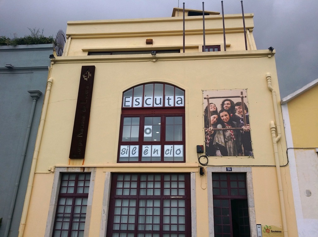 Fachada da Sede Nacional.