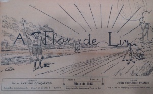 Primeira página da Flor de Lis de Maio, 1925.