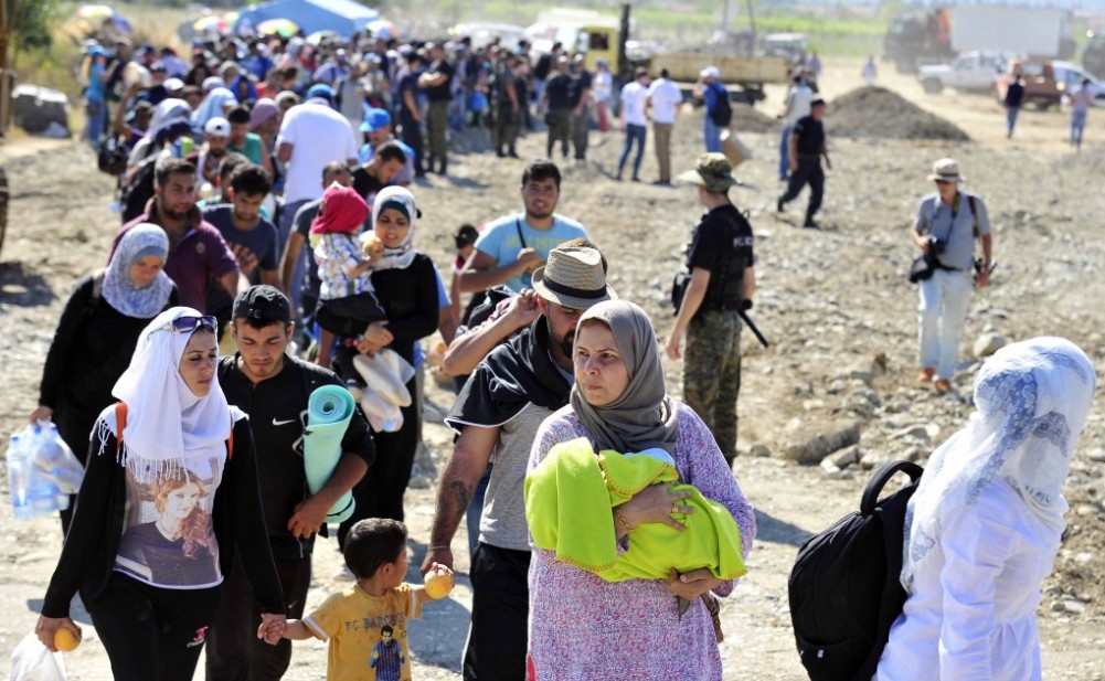 Milhares de refugiados têm chegado à Europa.