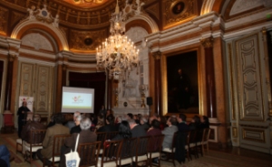 CPV celebra aniversário no salão nobre da Câmara Municipal de Lisboa.
