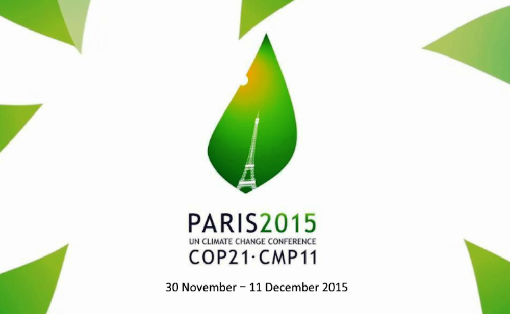 Logotipo da 21ª Cimeira do Clima