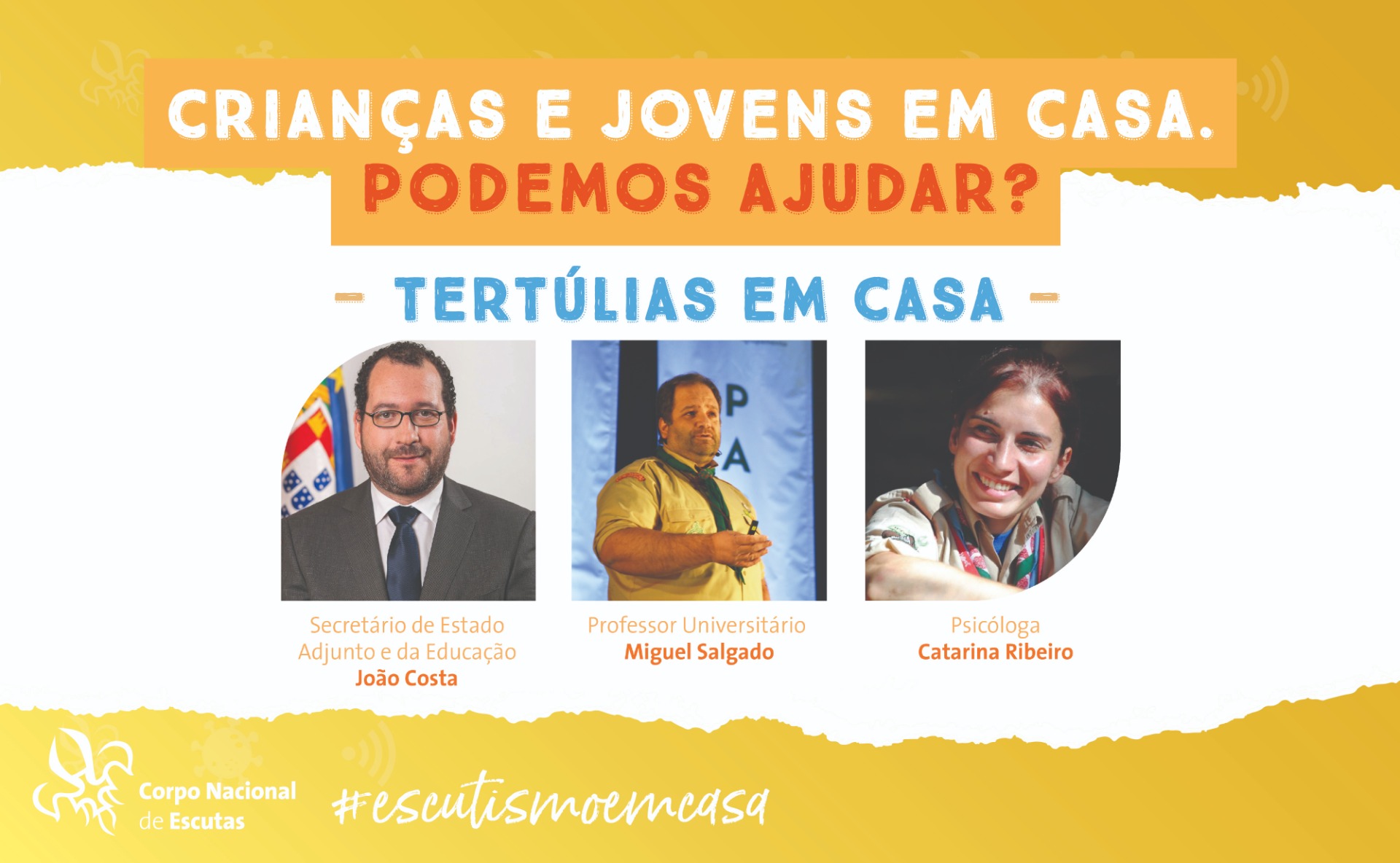Mais de 200 participantes presentes.