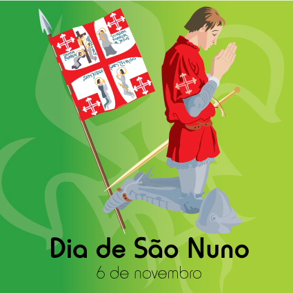 Comemora o Dia do Patrono.