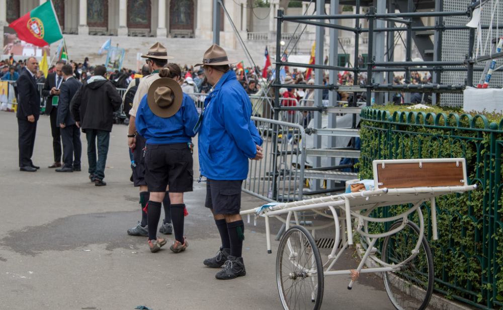 Apoio direto aos peregrinos.