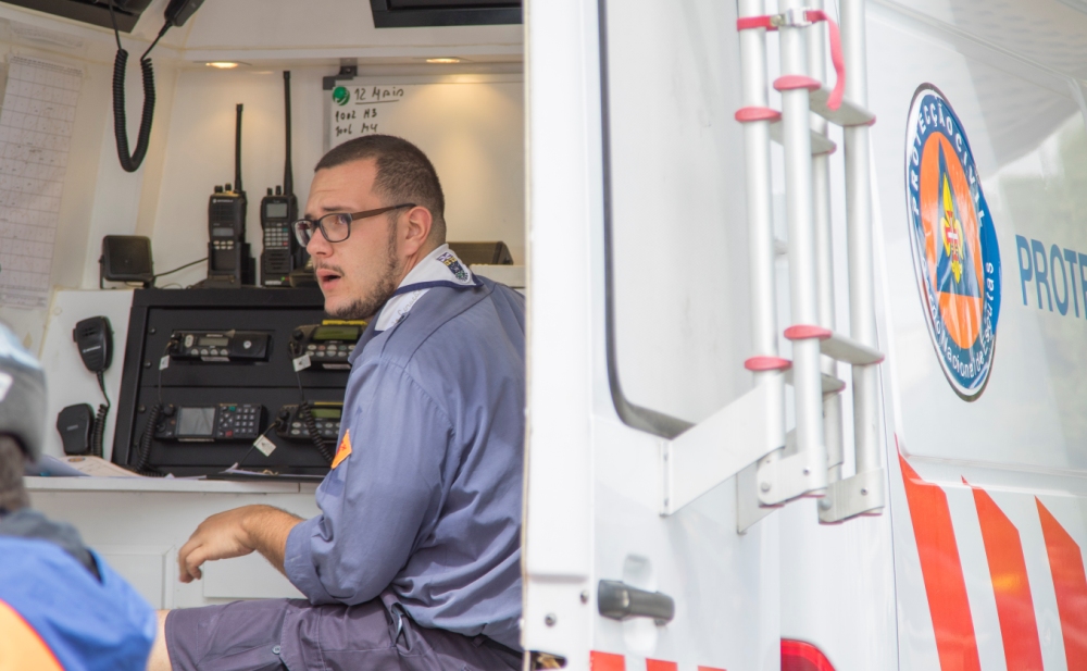 Apoio aos peregrinos perdidos.