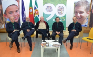 Diretores da revista "Flor de Lis".