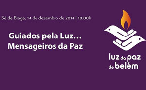 A Luz de Belém e a Paz.