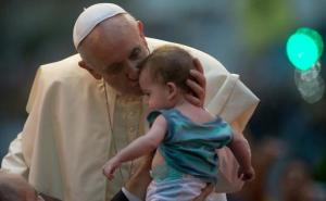 Papa Francisco já está no Rio de Janeiro.
