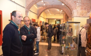 Inauguração da exposição.