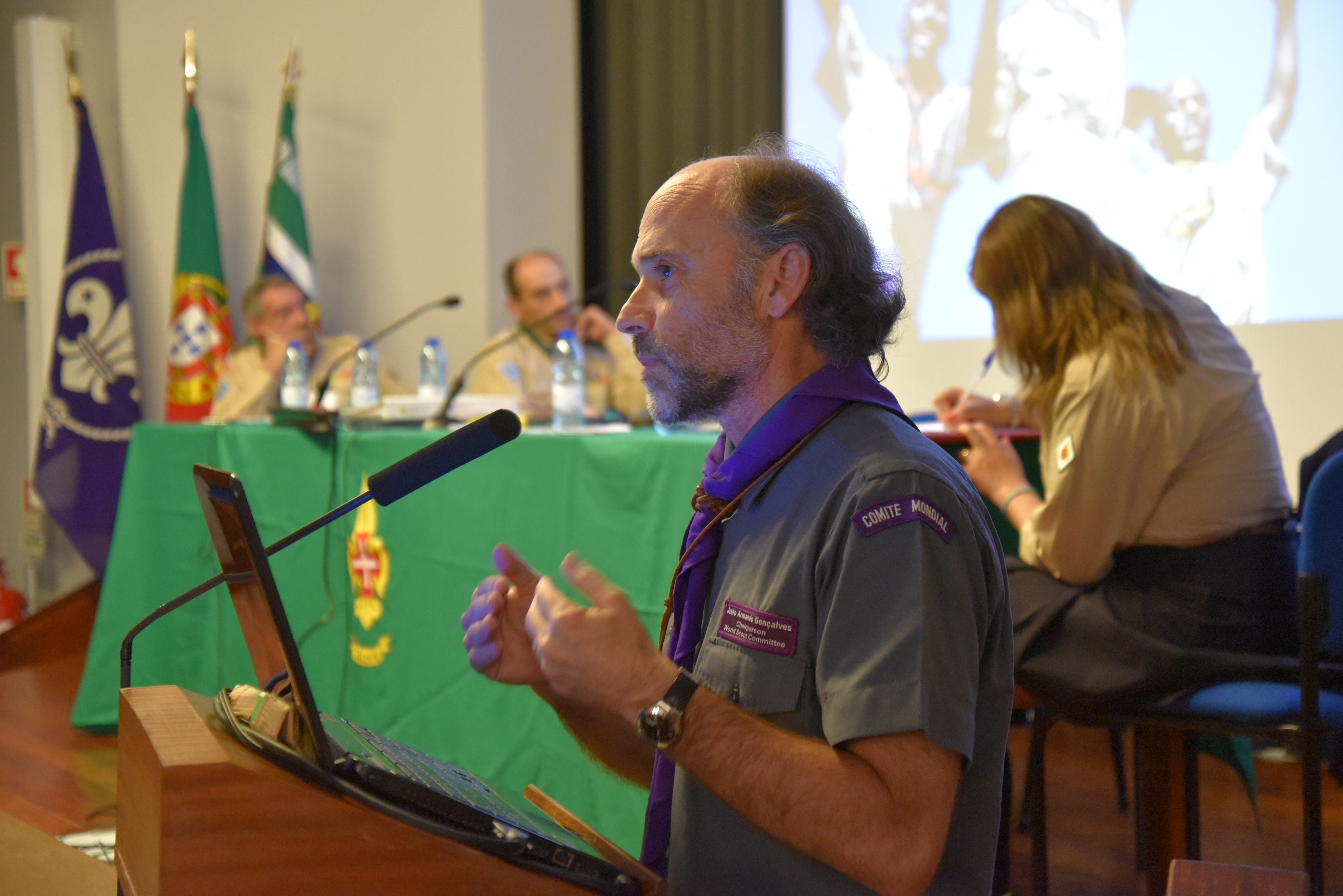 João Armando faz o balanco do seus mandato na WOSM.