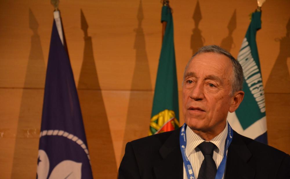 O novo Presidente da República Portuguesa.