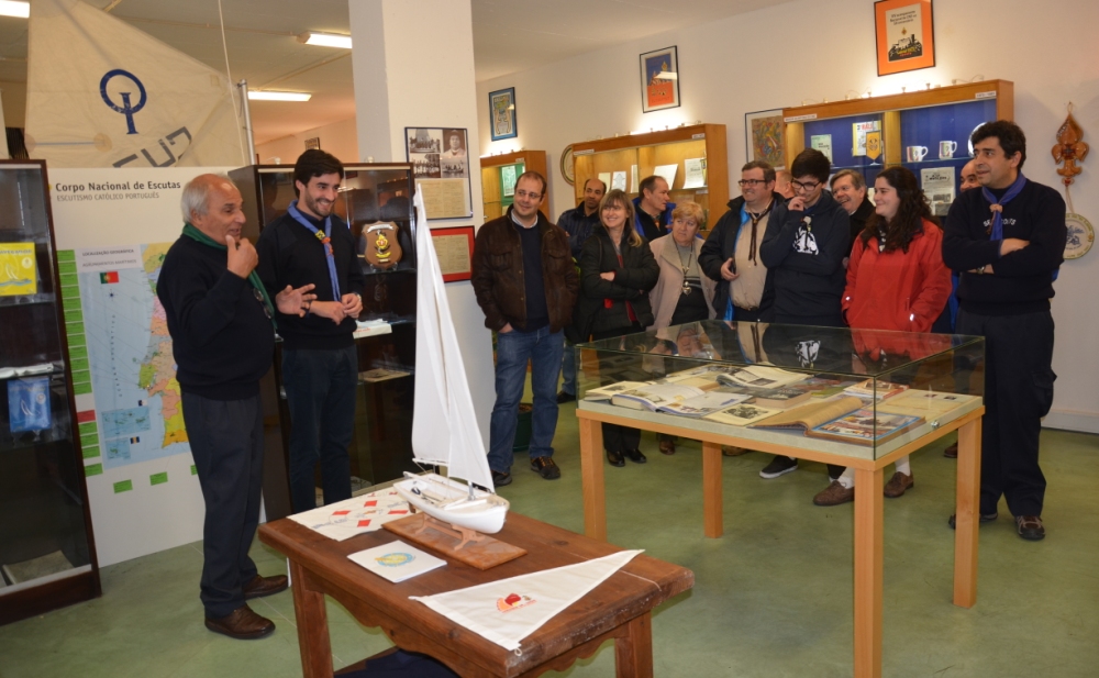 Inauguração da Exposição comemorativa dos 90 anos de Escutismo Marítimo.