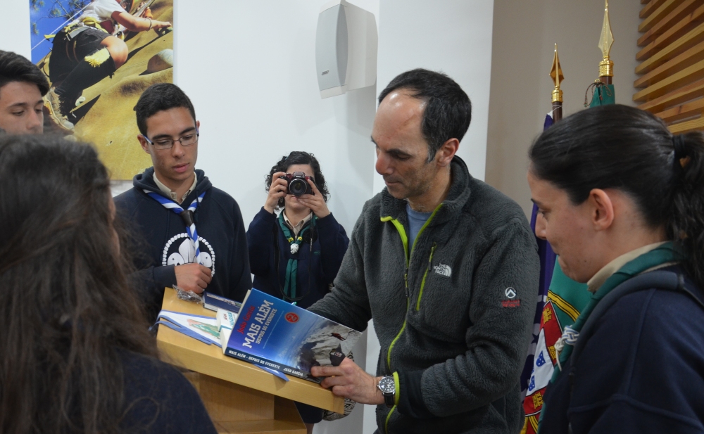 João Garcia com a equipa com o seu nome.
