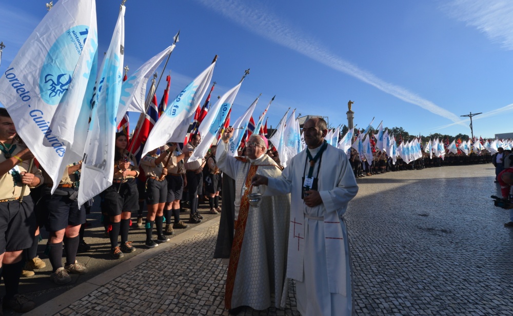 Bênção das bandeiras.