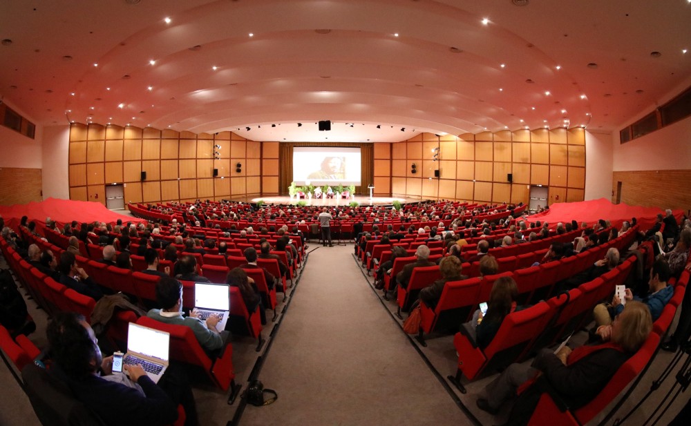 A "Praça Central" do 5º Encontro Nacional de Leigos.