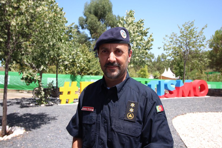 Francisco Peraboa, Comandante Operacional Distrital de Castelo Branco da Autoridade Nacional de Proteção Civil.