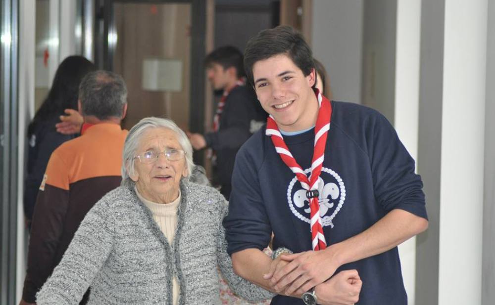 Voluntários do CNE: o aprender a servir o próximo, sem estar à espera de recompensa.