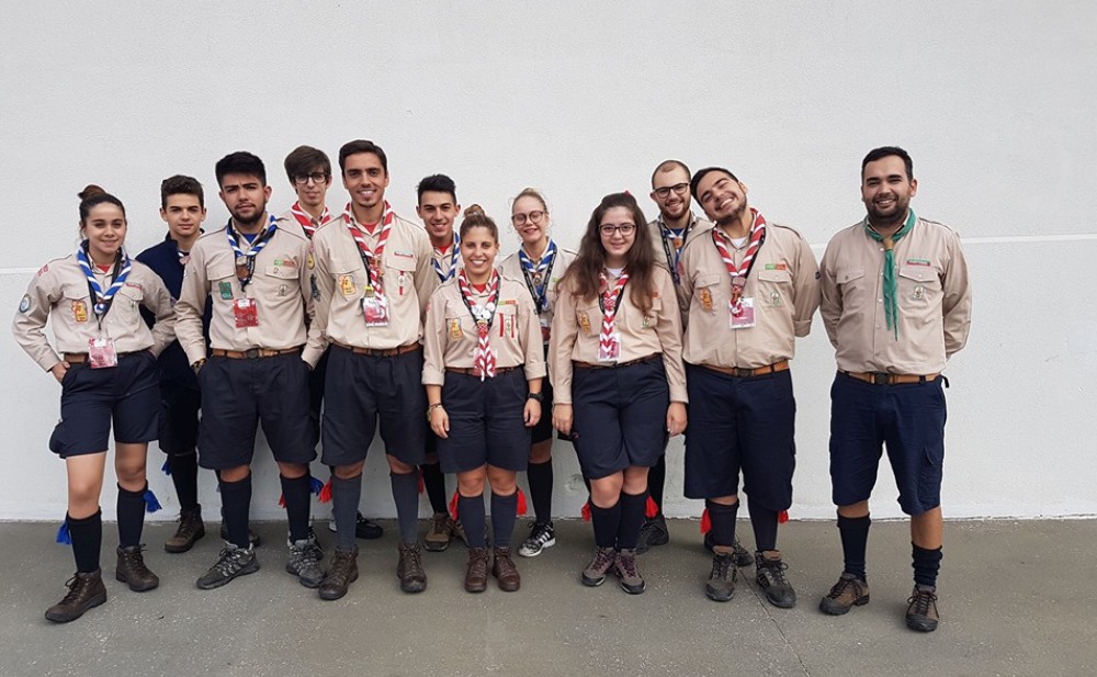 Os vencedores do FESCUT, o Clã São Martinho do Agrupamento 27 Bairro.